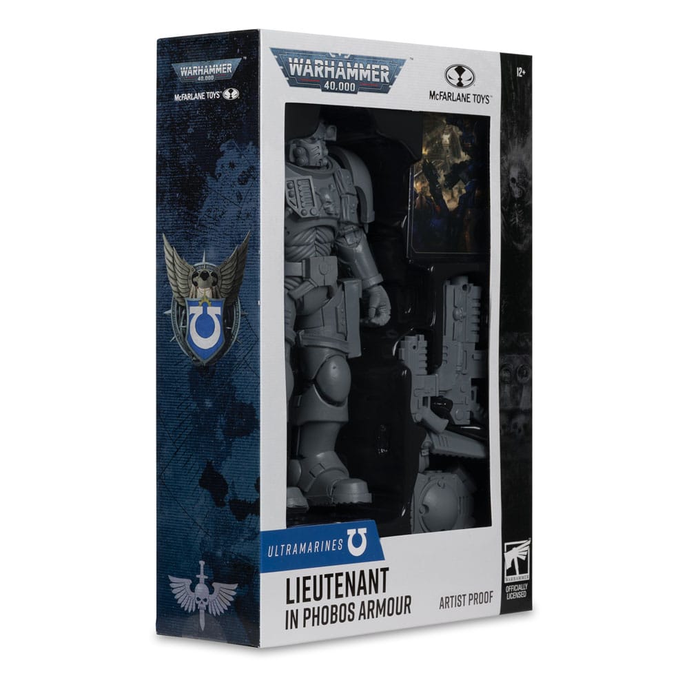 Warhammer 40,000 Actionfigur Lieutenant in Phobos Armor (Ultramarines) (Artist Proof) 18 cm
