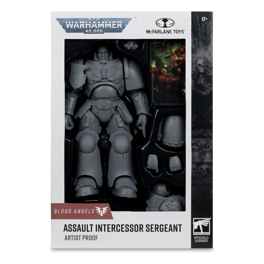 Warhammer 40,000 Actionfigur Assault Intercessor Sergeant (Blood Angel) (Artist Proof) 18 cm