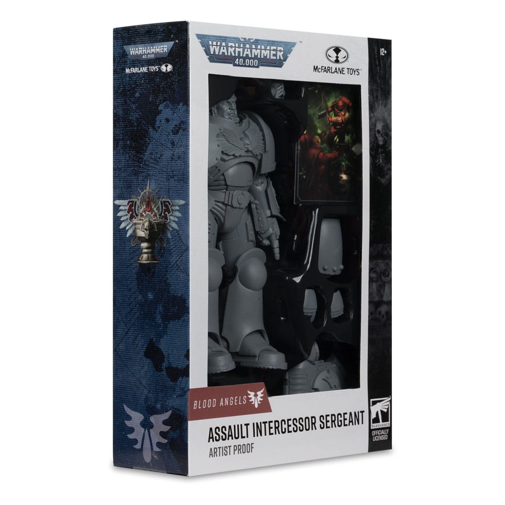 Warhammer 40,000 Actionfigur Assault Intercessor Sergeant (Blood Angel) (Artist Proof) 18 cm