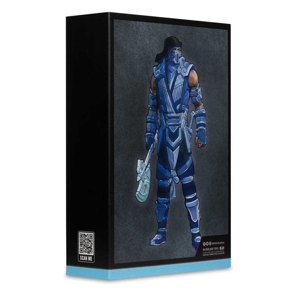 Mortal Kombat Actionfigur Glow in the Dark Edition Sub-Zero (Gold Label) 18 cm