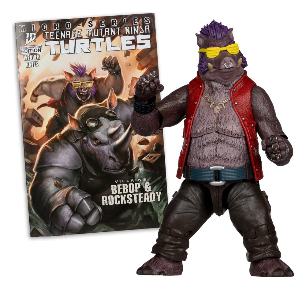 Teenage Mutant Ninja Turtles Page Punchers Actionfigur Bebop 16 cm