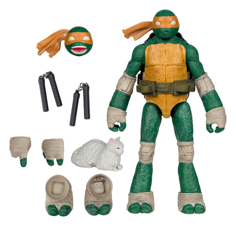 Teenage Mutant Ninja Turtles Page Punchers Actionfigur Michelangelo 13 cm