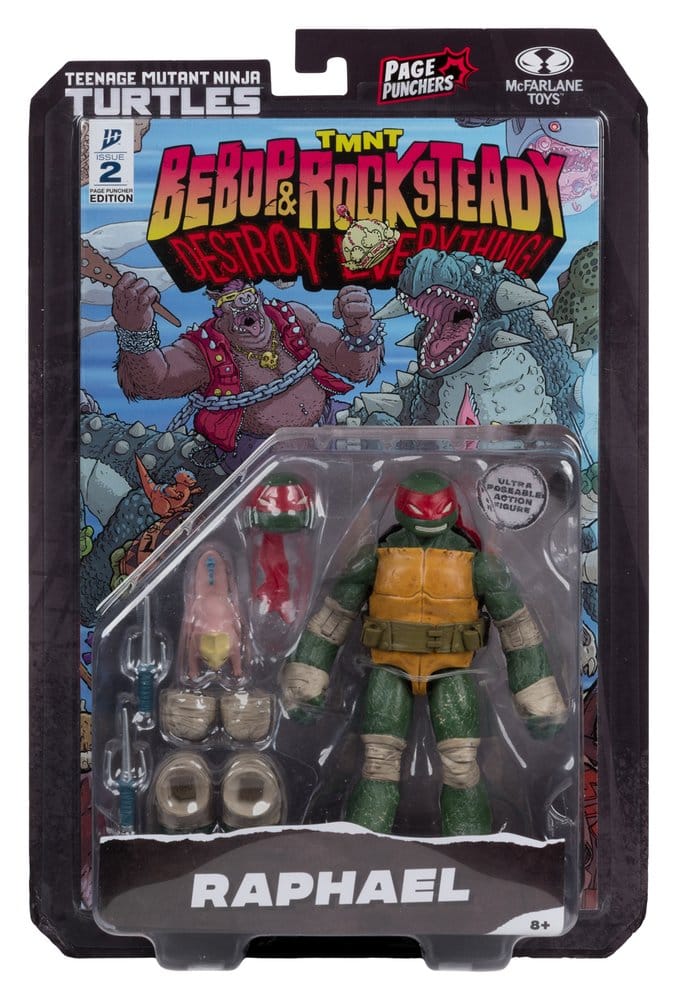 Teenage Mutant Ninja Turtles Page Punchers Actionfigur Raphael 13 cm