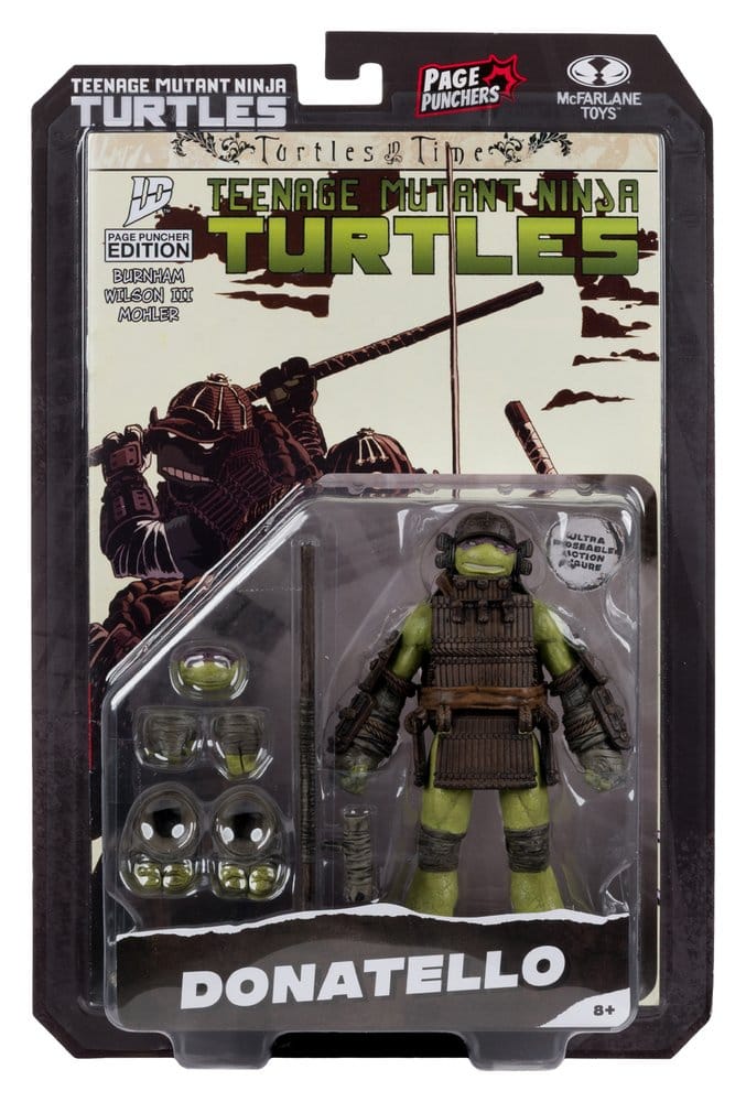 Teenage Mutant Ninja Turtles Page Punchers Actionfigur Donatello (Turtles in Time) 13 cm