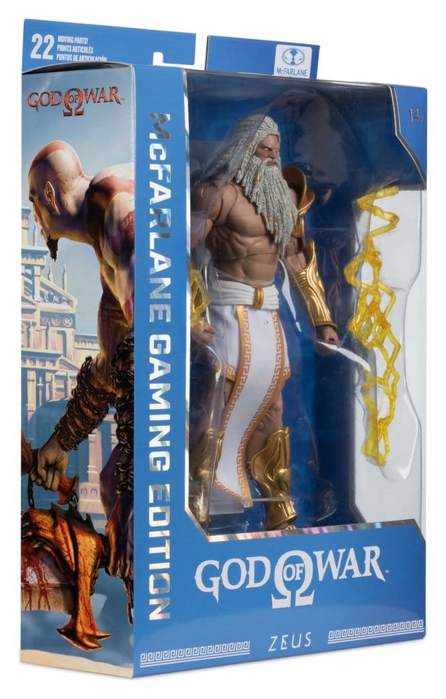 God of War McFarlane Gaming Edition Actionfigur Zeus 18 cm
