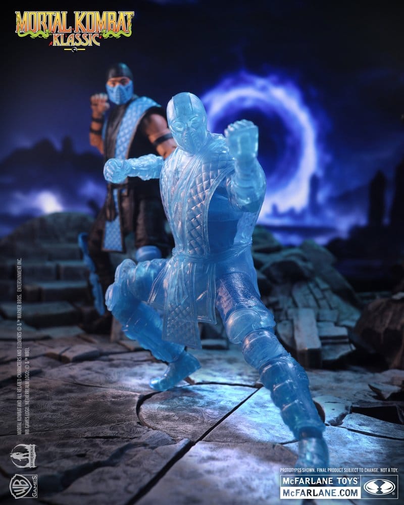 Mortal Kombat Klassic Actionfigur Sub-Zero (Ice Clone) 18 cm