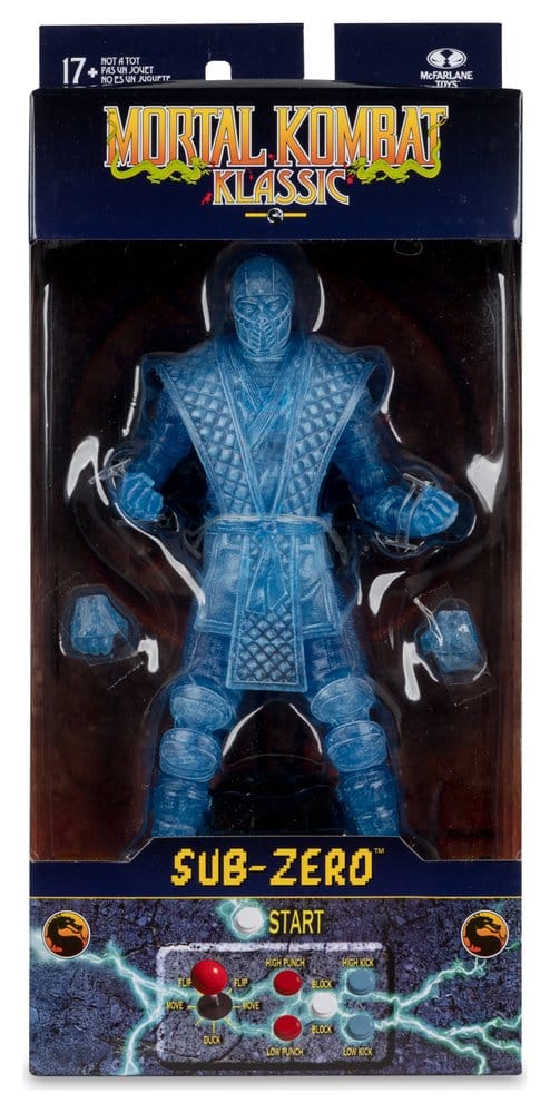 Mortal Kombat Klassic Actionfigur Sub-Zero (Ice Clone) 18 cm