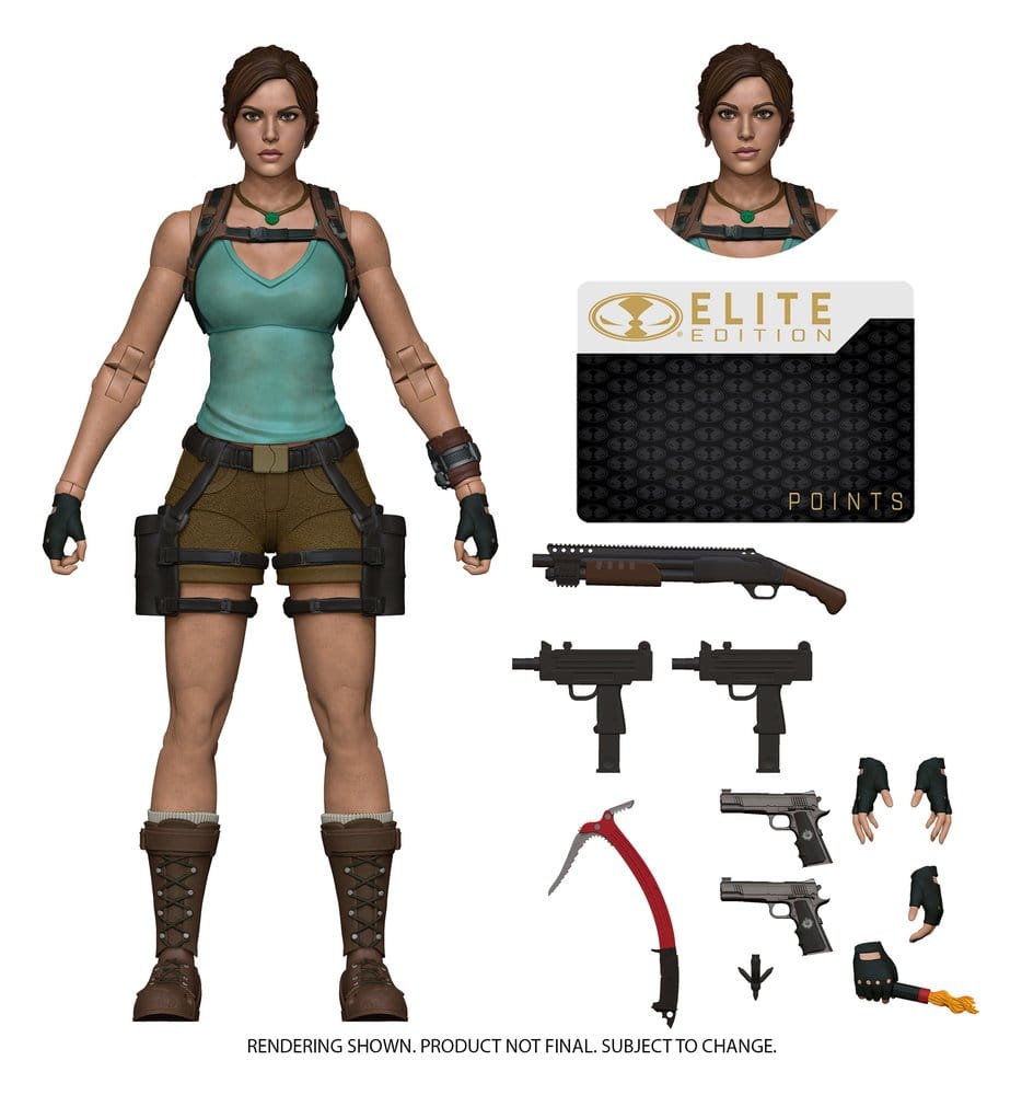 Tomb Raider: Legacy of Atlantis McFarlane Elite Edition Deluxe Actionfigur Lara Croft (Tomb Raider: Legacy of Atlantis) #25 18 cm