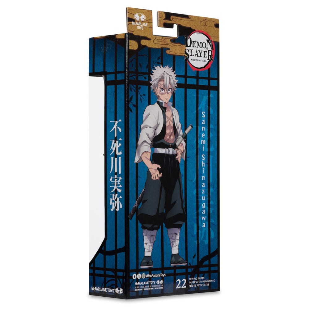 Demon Slayer Actionfigur Sanemi Shinazugawa 17 cm