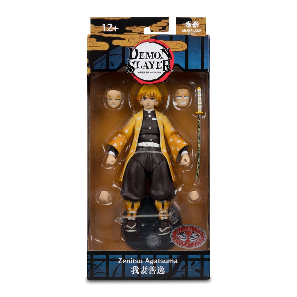 Demon Slayer Actionfigur Zenitsu Agatsuma Plantinum Edition 15 cm