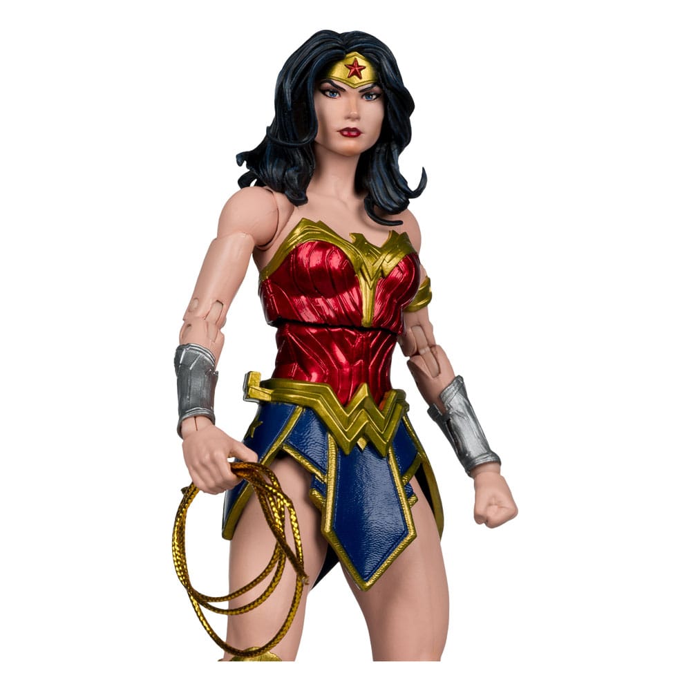 DC Justice League Monsterverse DC Multiverse Actionfiguren 2er-Pack Wonder Woman Vs. Atomic Blast Godzilla 18 cm
