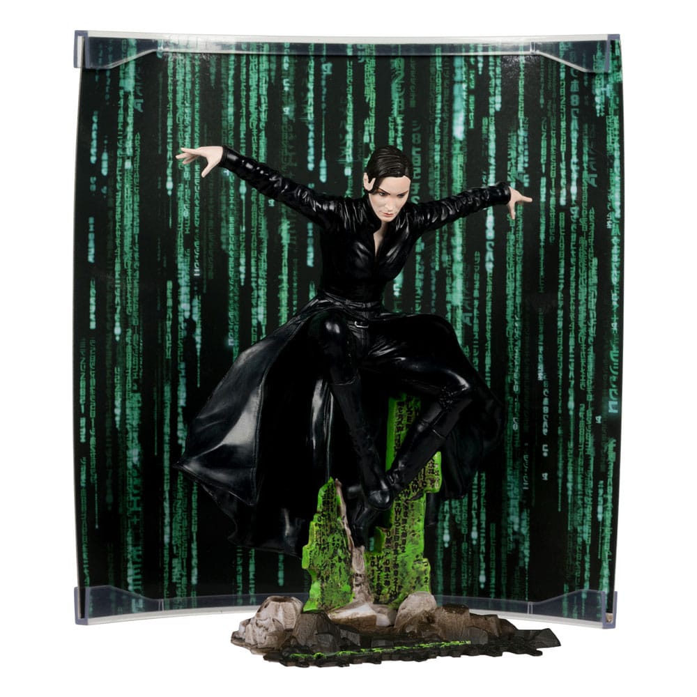 Matrix Movie Maniacs Actionfigur Trinity 15 cm