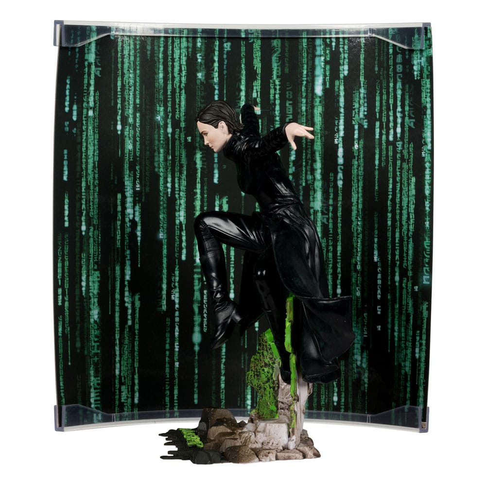 Matrix Movie Maniacs Actionfigur Trinity 15 cm