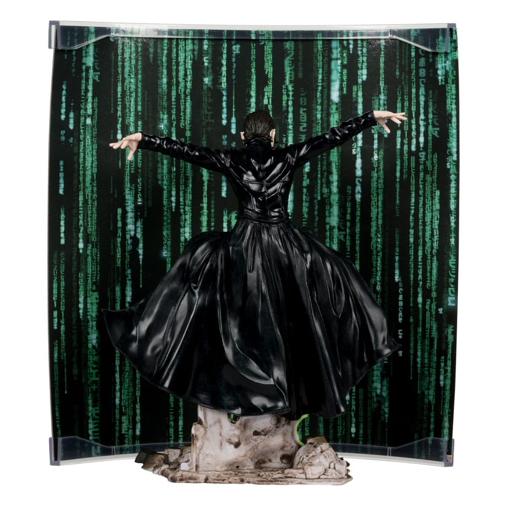 Matrix Movie Maniacs Actionfigur Trinity 15 cm