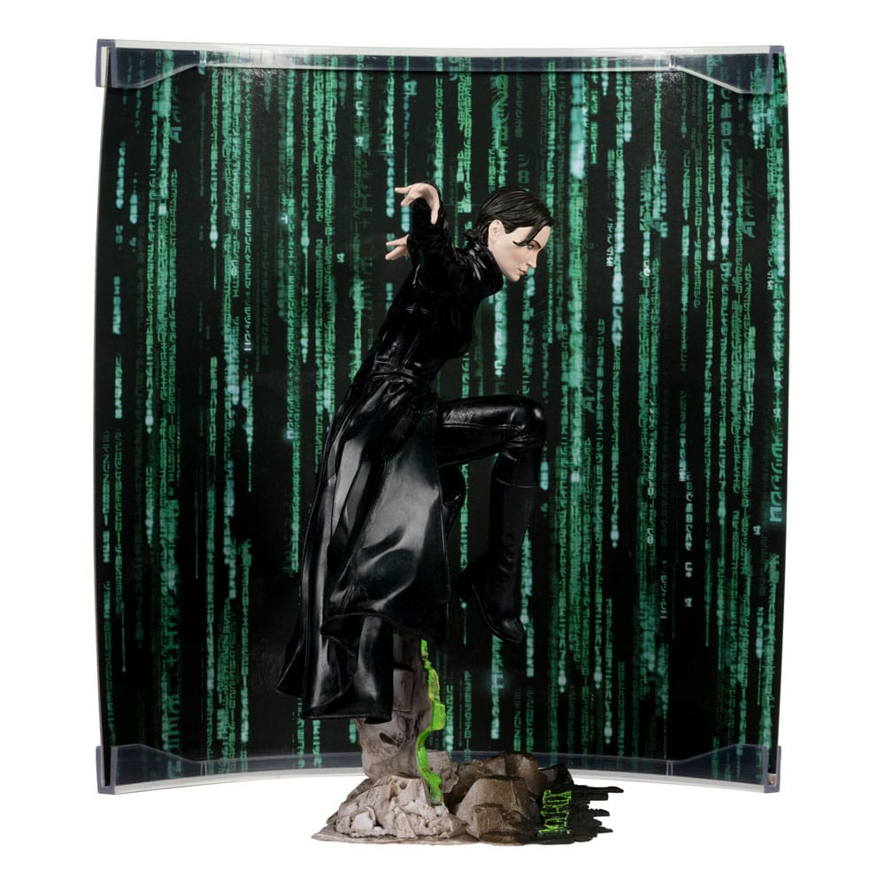 Matrix Movie Maniacs Actionfigur Trinity 15 cm