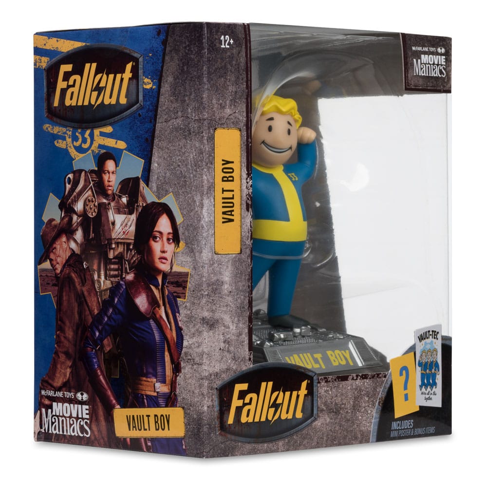 Fallout Movie Maniacs Actionfigur Vault Boy Version 1 14 cm