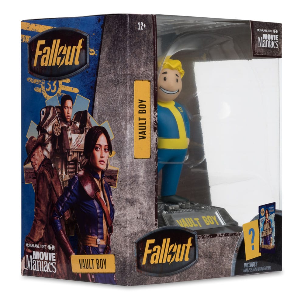 Fallout Movie Maniacs Actionfigur Vault Boy Version 2 14 cm