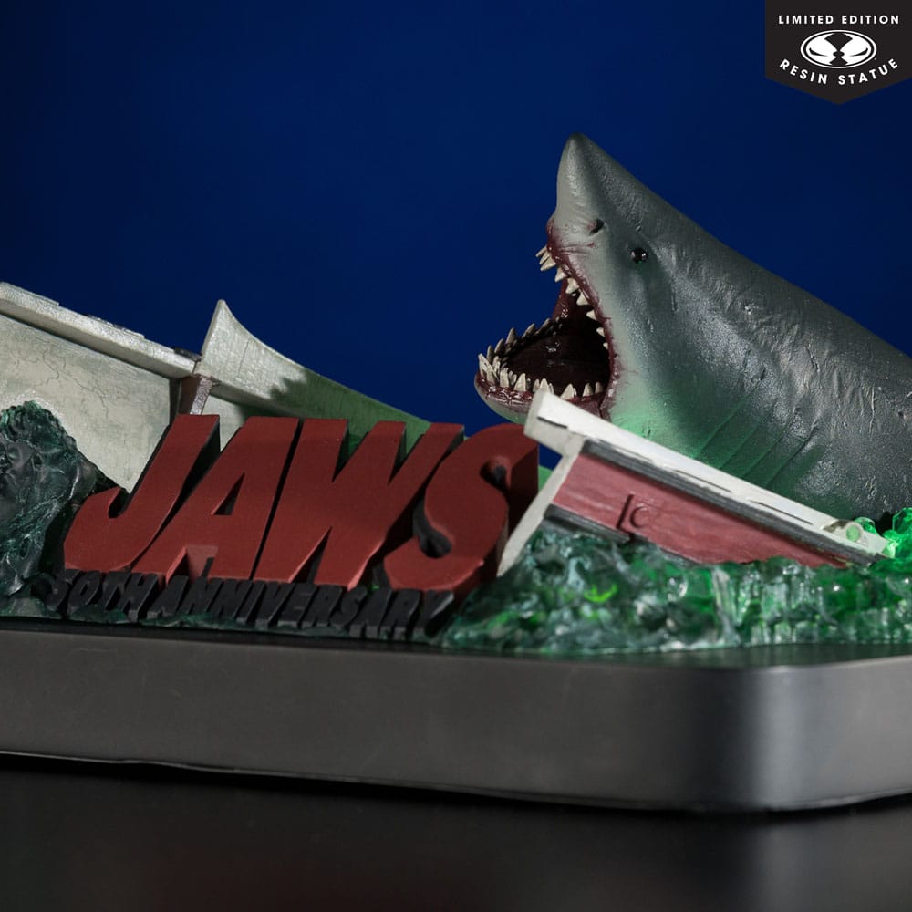 Der weiße Hai 1/48 PVC Statue Jaws (50th Anniversary) 25 cm