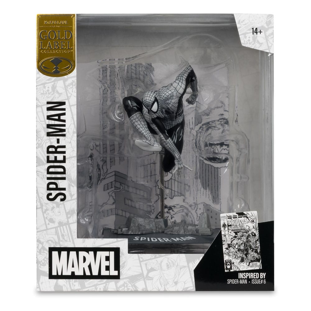 Marvel Collection PVC Statue 1/10 Spider-Man (Spider-Man #6)(Line Art)(Gold Label) 10 cm