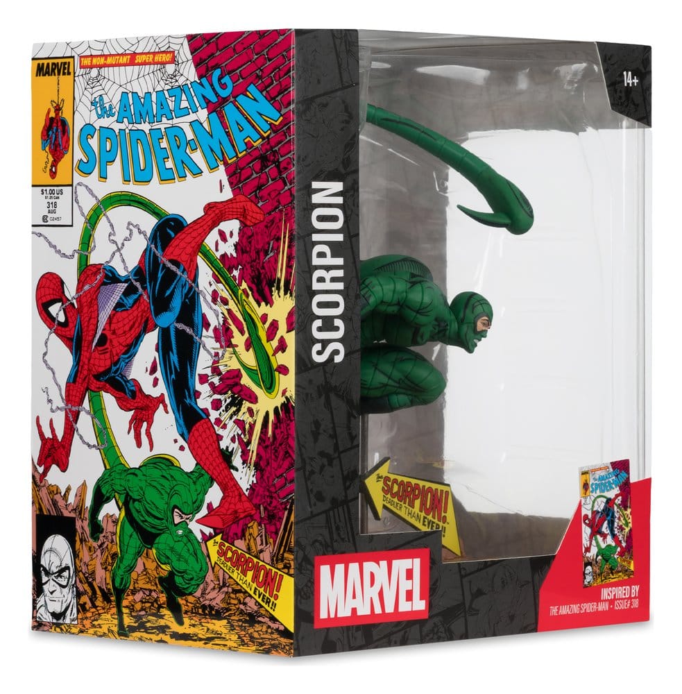 Marvel Collection PVC Figur 1/10 Scorpion (The Amazing Spider-Man #318) 17 cm