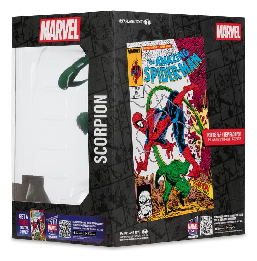 Marvel Collection PVC Figur 1/10 Scorpion (The Amazing Spider-Man #318) 17 cm