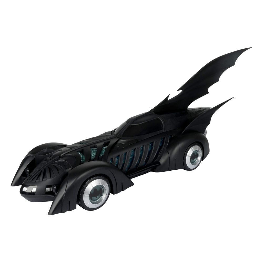 Batman Forever DC Multiverse Actionfigur mit Fahrzeug Alfred Pennyworth & Batmobile (Gold Label) 79 cm