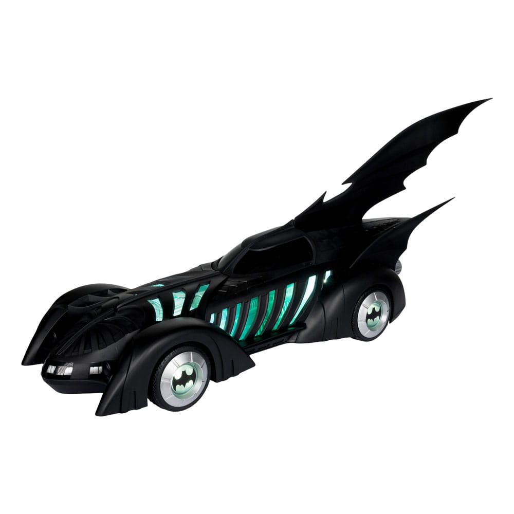 Batman Forever DC Multiverse Actionfigur mit Fahrzeug Alfred Pennyworth & Batmobile (Gold Label) 79 cm