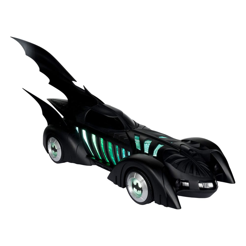 Batman Forever DC Multiverse Actionfigur mit Fahrzeug Alfred Pennyworth & Batmobile (Gold Label) 79 cm