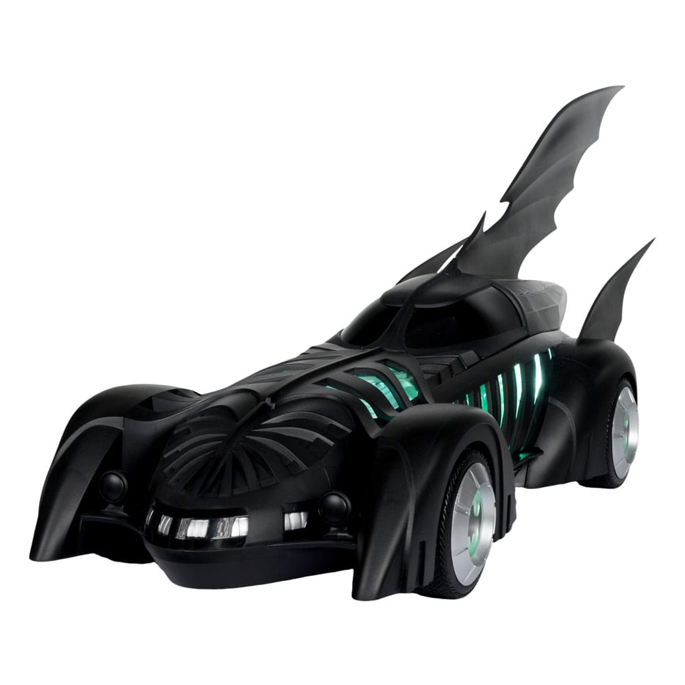 Batman Forever DC Multiverse Actionfigur mit Fahrzeug Alfred Pennyworth & Batmobile (Gold Label) 79 cm