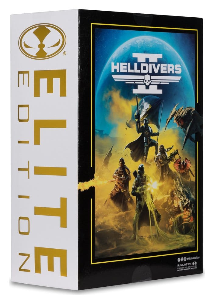 Helldivers 2 McFarlane Elite Edition Action-Figur CE-25 Trench Engineer (Deluxe) 18 cm