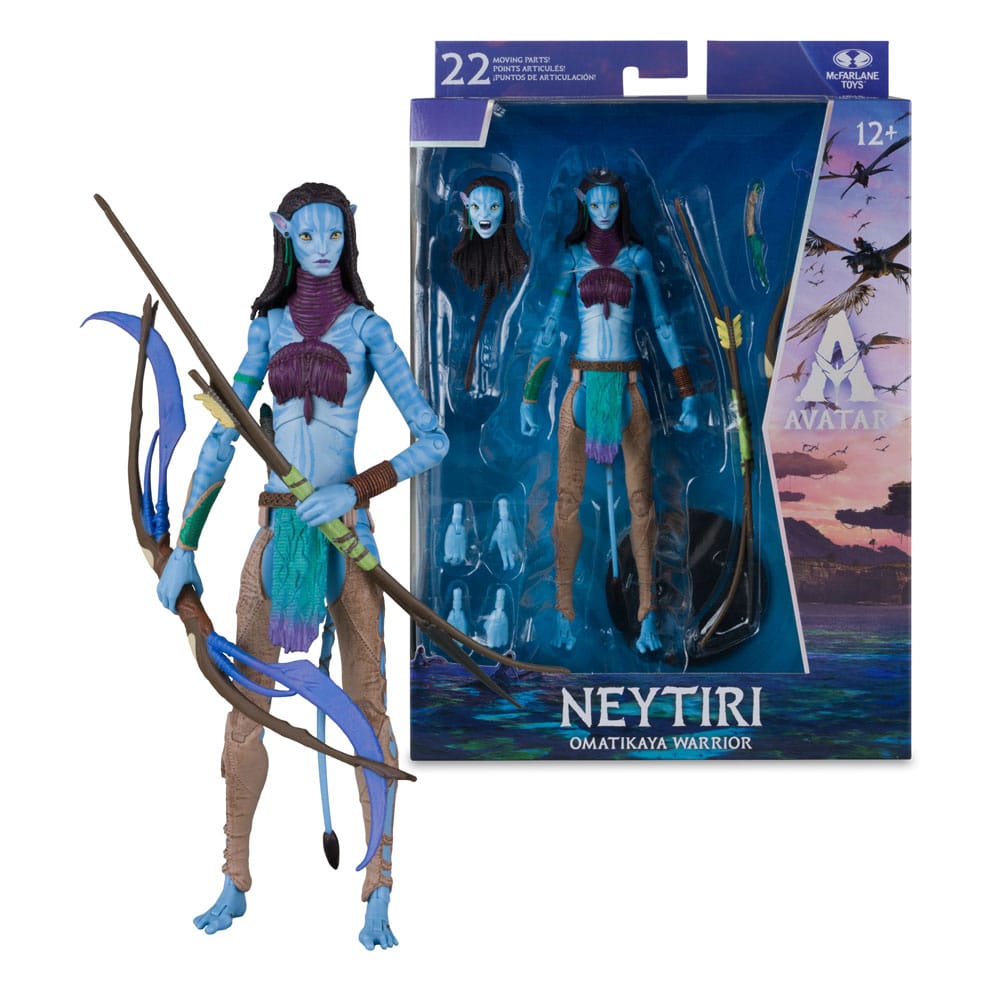 Avatar: Fire and Ash Actionfigur Neytiri (Omatikaya Warrior) 18 cm