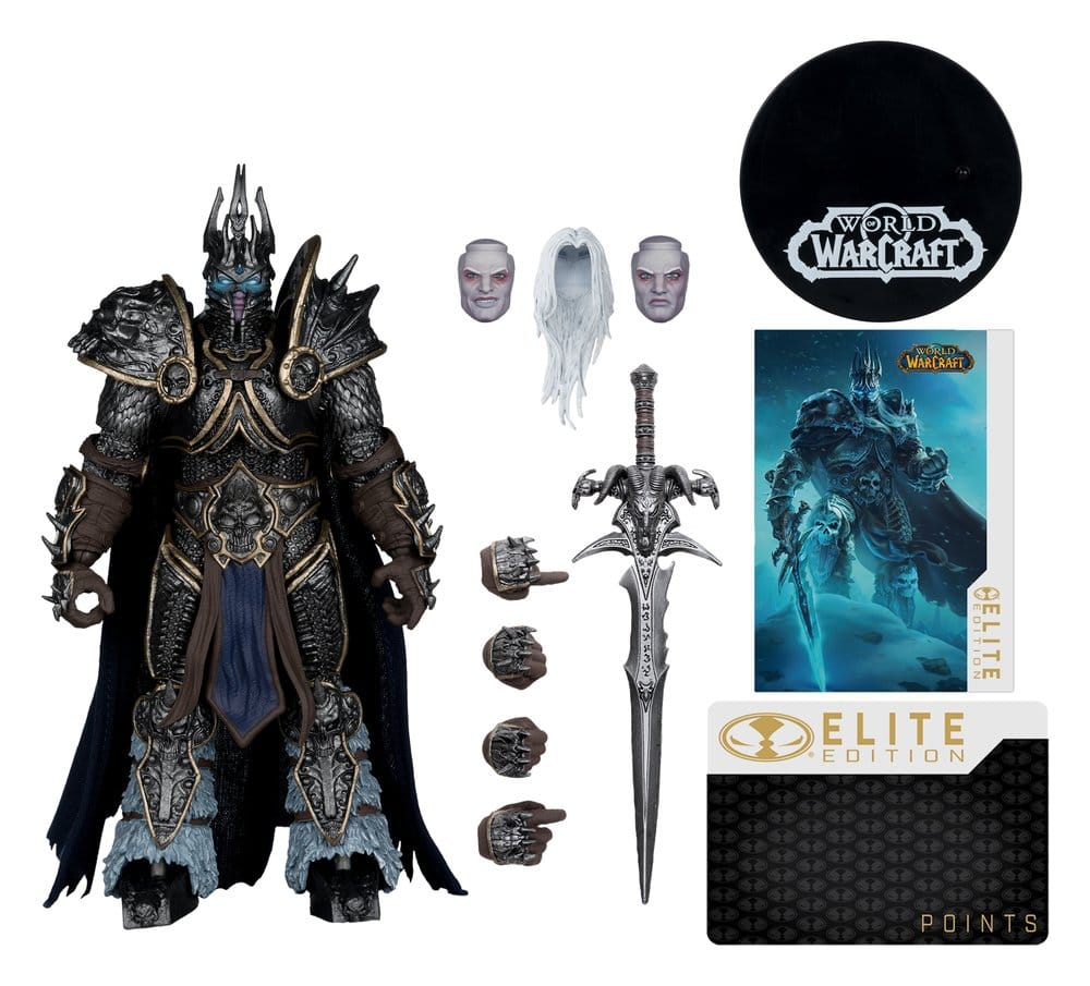 World of Warcraft McFarlane Elite Edition Actionfigur Lich King #09 18 cm