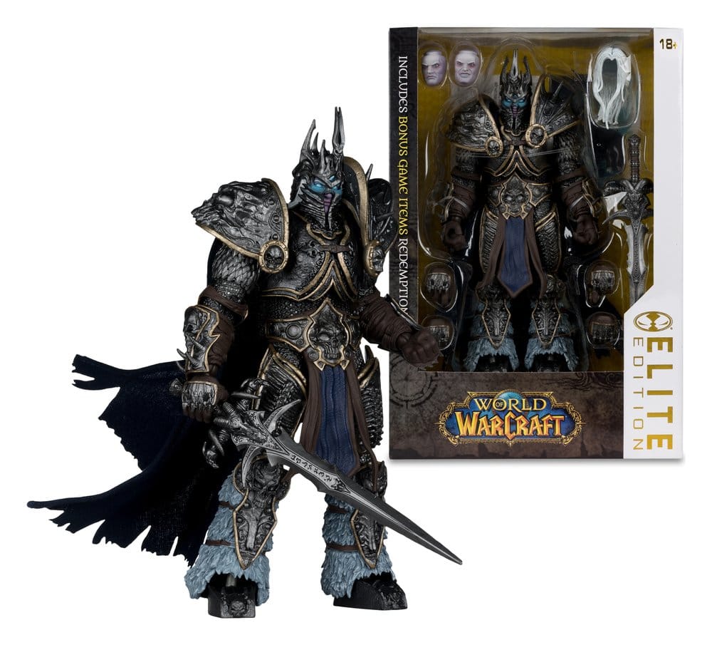 World of Warcraft McFarlane Elite Edition Actionfigur Lich King #09 18 cm
