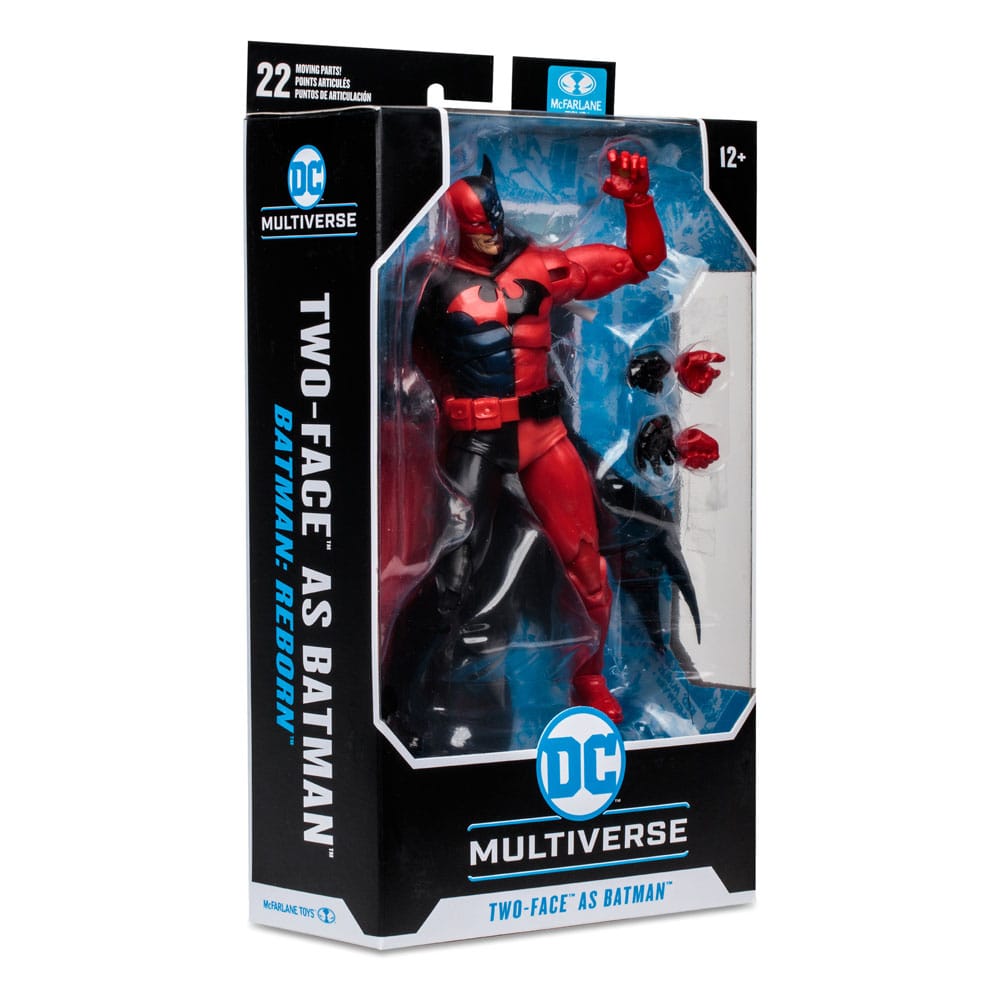 DC Multiverse Actionfigur Two-Face as Batman (Batman: Reborn) 18 cm