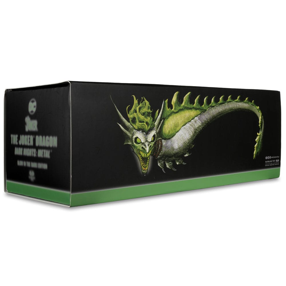 Dark Nights: Metal DC Multiverse Actionfigur The Joker Dragon Glow in the Dark Edition (Gold Label) 25 cm