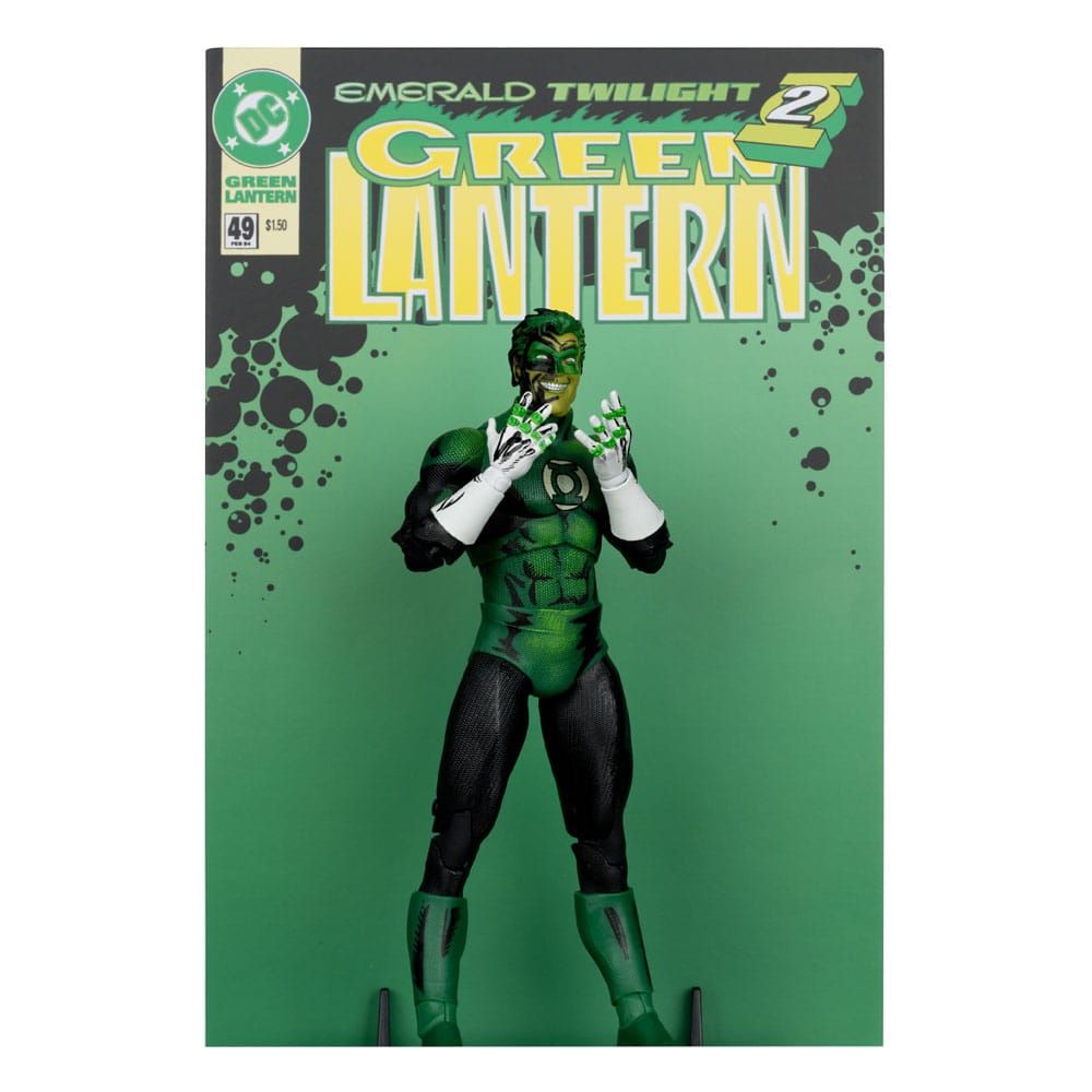 DC Multiverse McFarlane Cover Recreations Actionfigur Green Lantern (Emerald Twilight) (Gold Label) 18 cm