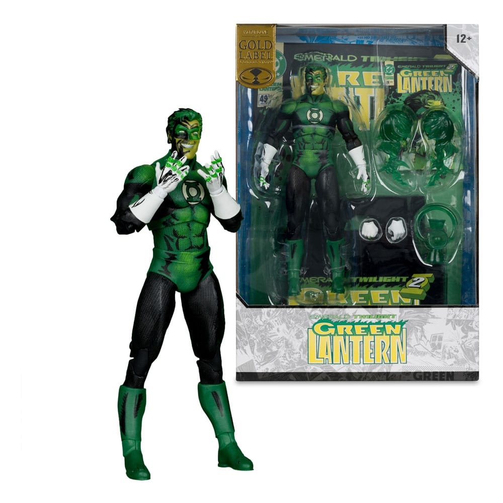 DC Multiverse McFarlane Cover Recreations Actionfigur Green Lantern (Emerald Twilight) (Gold Label) 18 cm