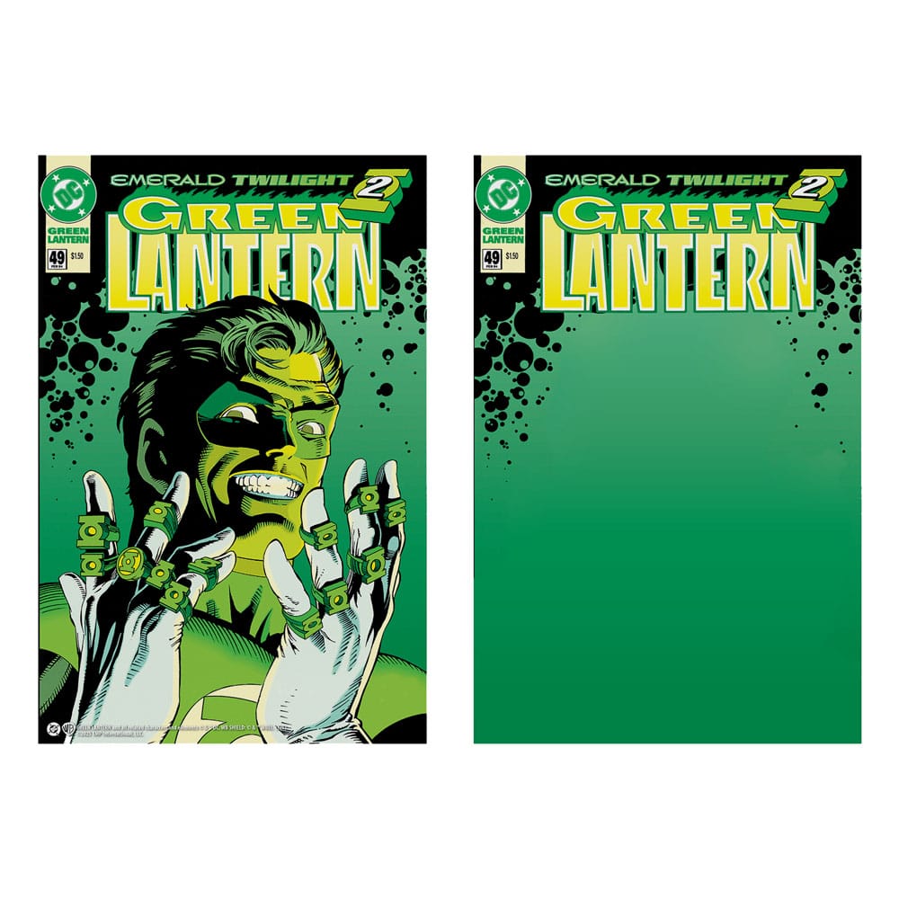 DC Multiverse McFarlane Cover Recreations Actionfigur Green Lantern (Emerald Twilight) (Gold Label) 18 cm