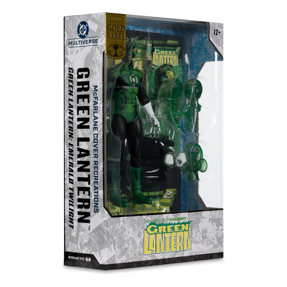 DC Multiverse McFarlane Cover Recreations Actionfigur Green Lantern (Emerald Twilight) (Gold Label) 18 cm