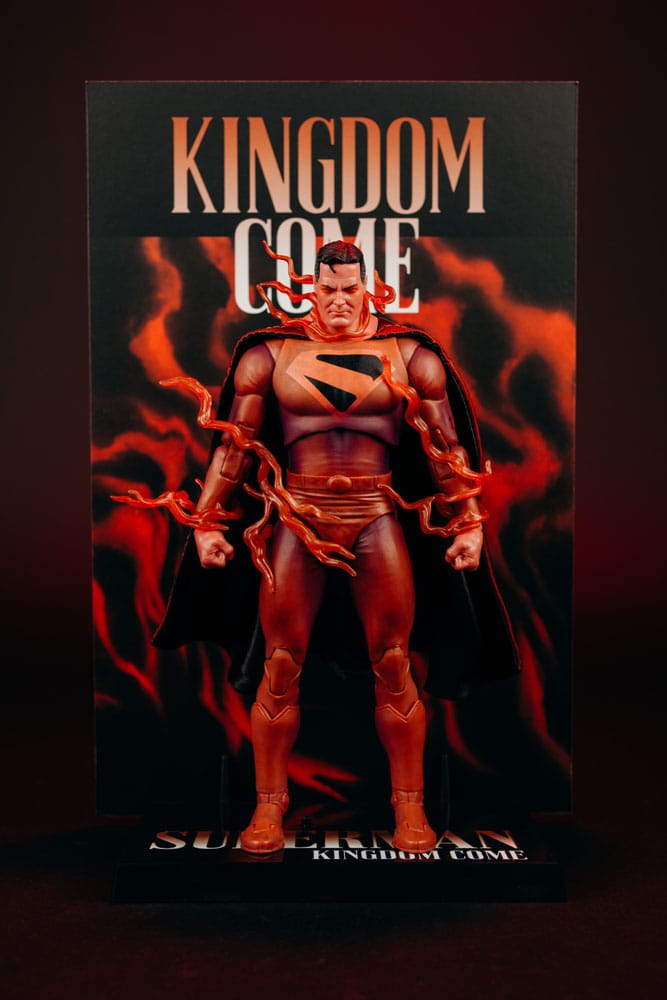 DC Multiverse McFarlane Cover Recreations Actionfigur Superman (Kingdom Come) (Gold Label) 18 cm