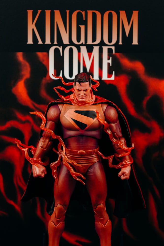 DC Multiverse McFarlane Cover Recreations Actionfigur Superman (Kingdom Come) (Gold Label) 18 cm