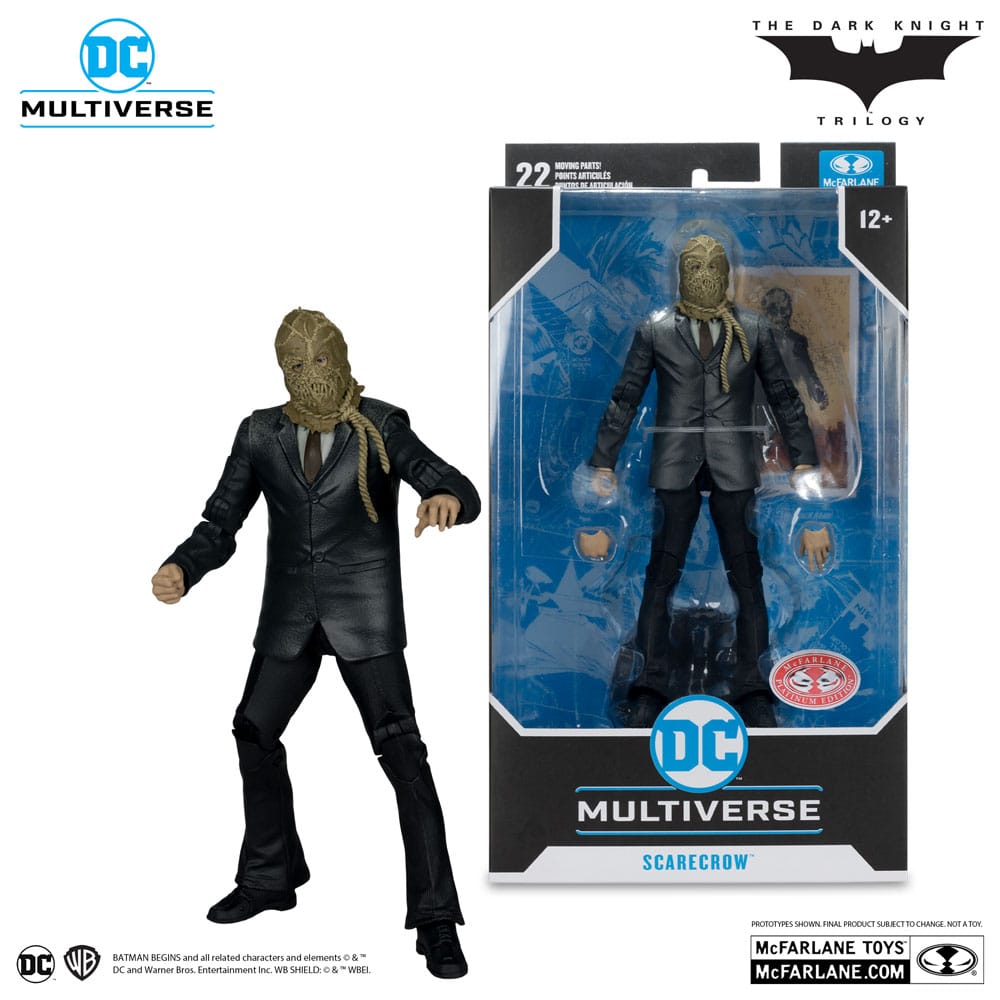 Batman Begins DC Multiverse Actionfigur Scarecrow (Chase Version) 18 cm