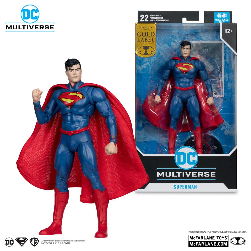 The New 52 DC Multiverse Actionfigur Superman (Gold Label) 18 cm