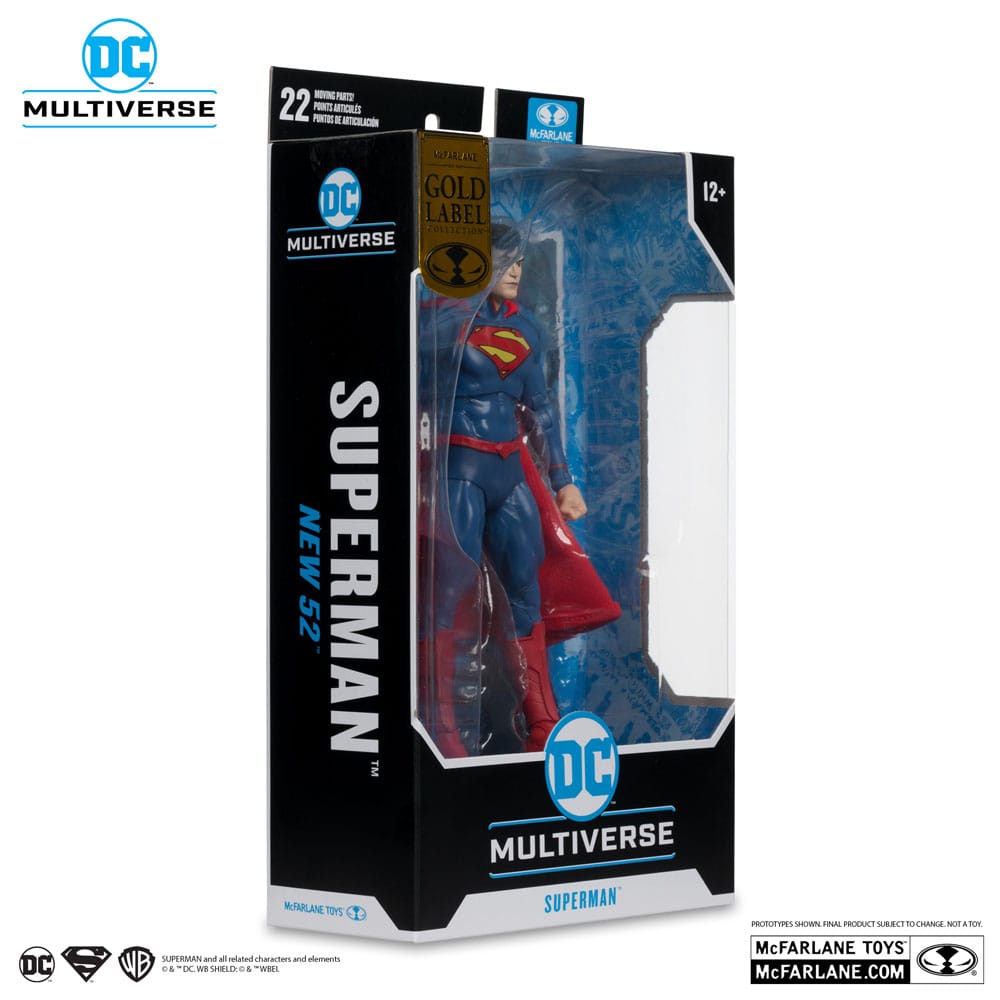The New 52 DC Multiverse Actionfigur Superman (Gold Label) 18 cm