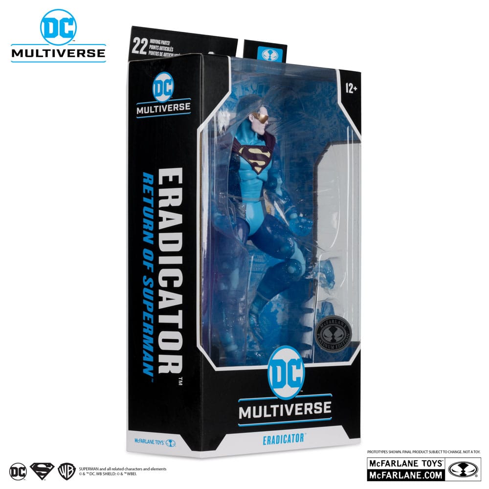 Return of Superman DC Multiverse Actionfigur Eradicator (Platinum Edition) 18 cm