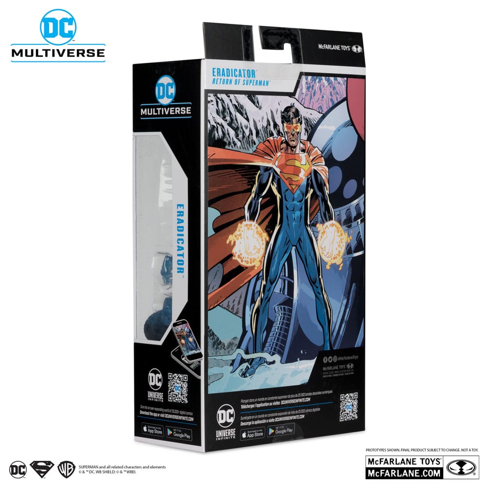 Return of Superman DC Multiverse Actionfigur Eradicator (Platinum Edition) 18 cm