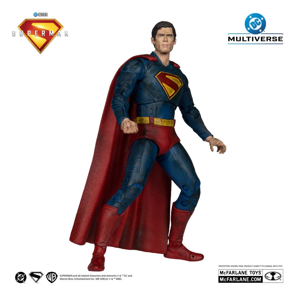 Superman (2025) DC Multiverse Actionfigur Superman (Battle Damaged) (Gold Label) 18 cm