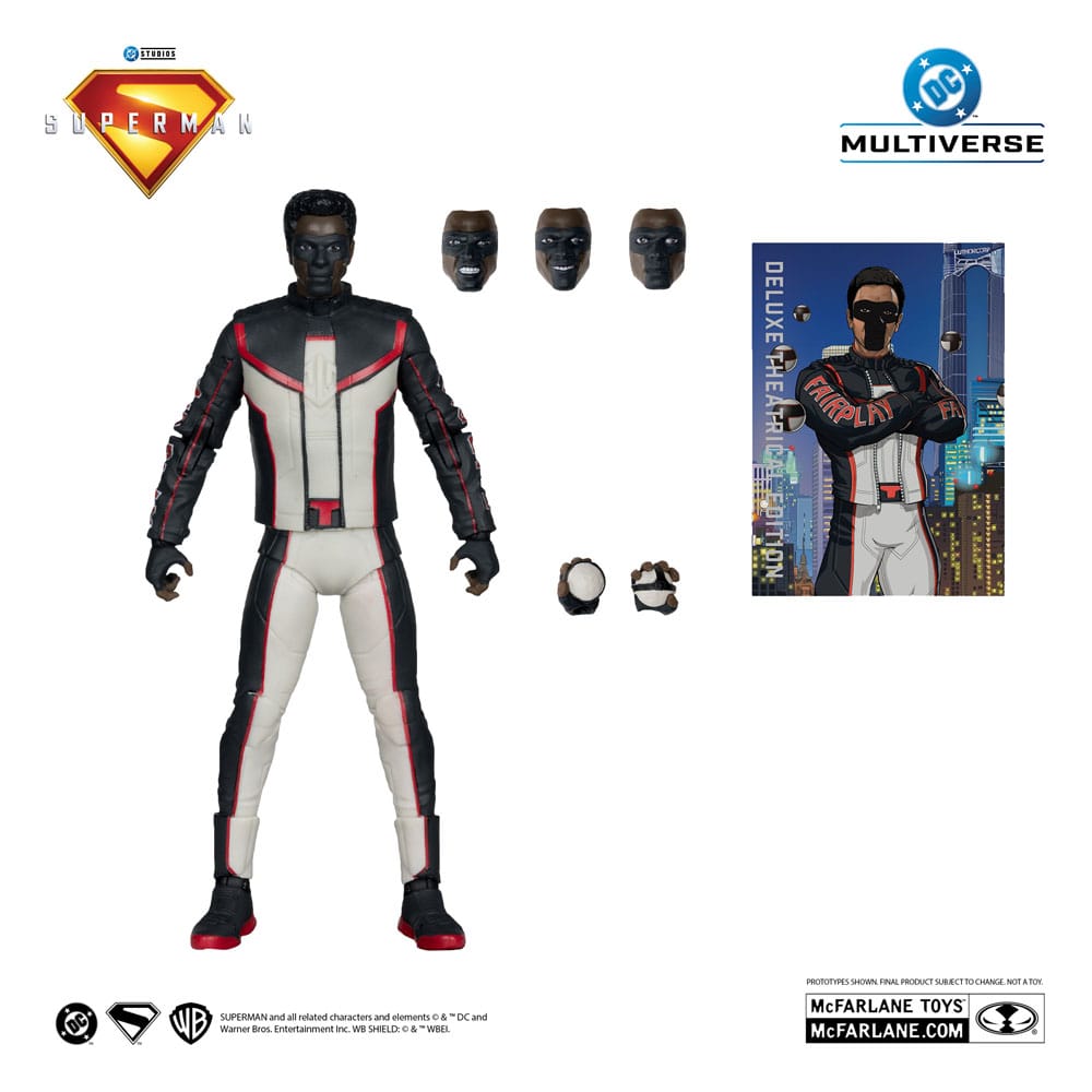 Superman (2025) DC Multiverse Deluxe Theatrical Edition Actionfigur Mr. Terrific (Red Platinum Edition) 18 cm