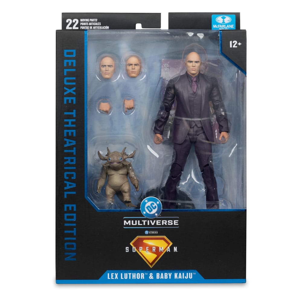 Superman (2025) DC Multiverse Deluxe Actionfigur Lex Luthor with Baby Kaiju (Deluxe Theatrical Edition) 18 cm