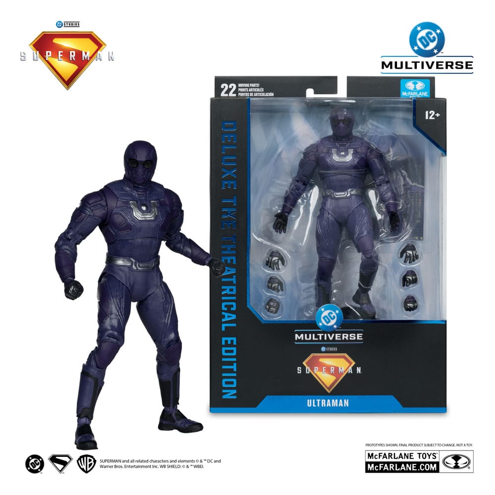 Superman (2025) DC Multiverse Deluxe Actionfigur Ultraman 18 cm